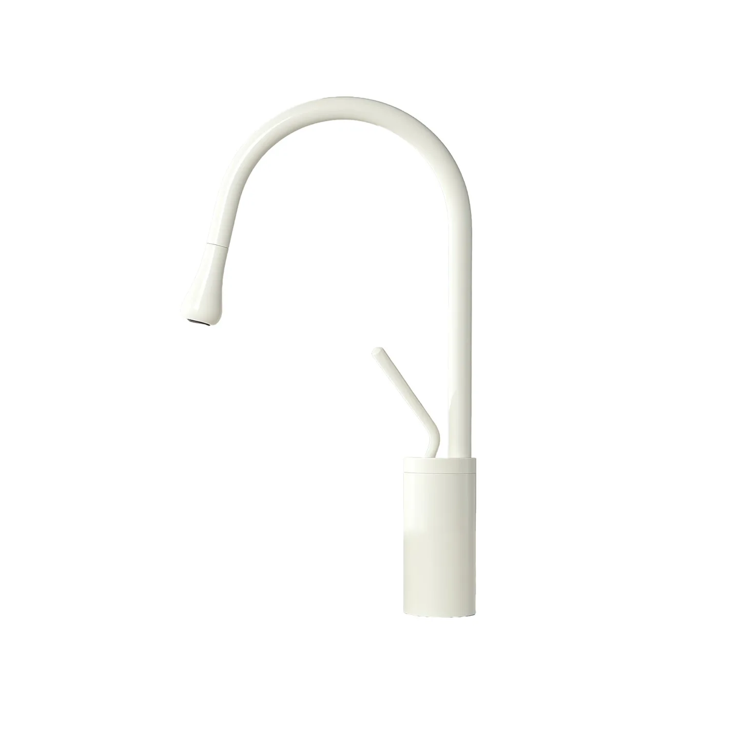 

European minimalist aesthetic washbasin pulling faucet hot and cold stainless steel bathroom washbasin faucet