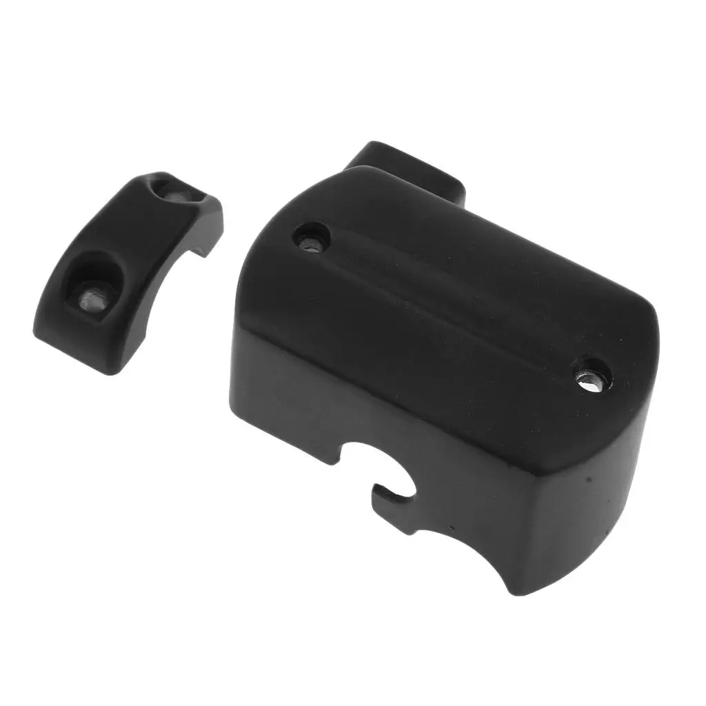 Motorcycle Iron Front Brake Master Cylinder Fluid Cap Black Renewal Part for Yamaha V-star 650 950 1100 1300 Models - view 2