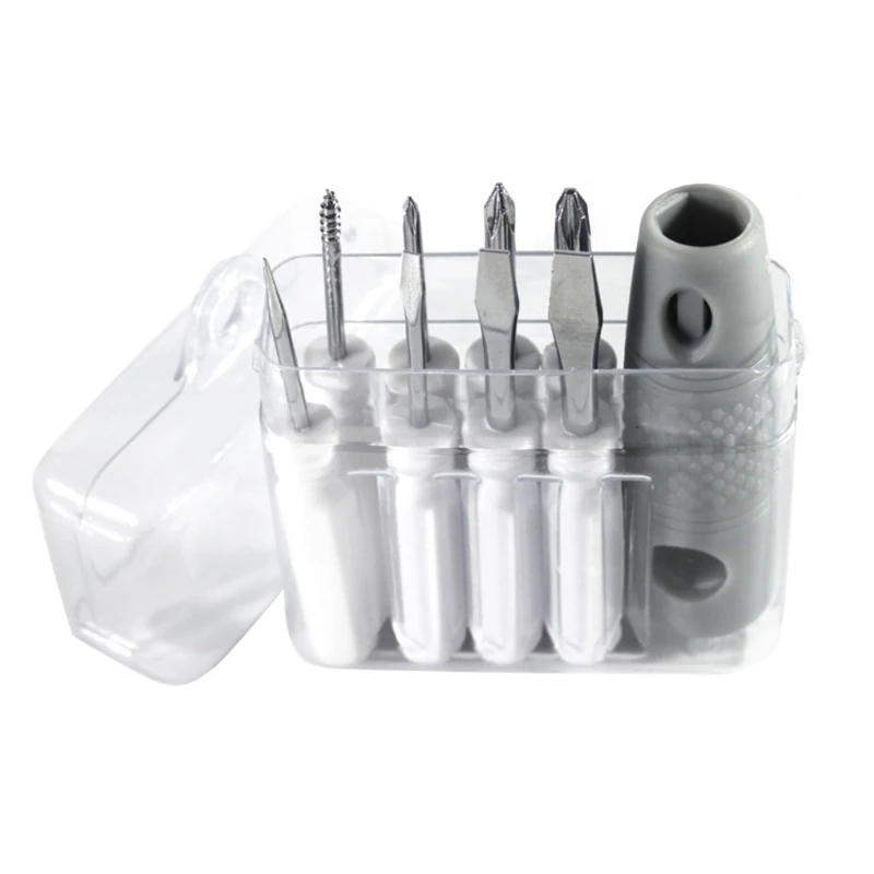 Versatile Magnetic Driver Set with 9pcs Interchangeable Screwdrivers Tips Set