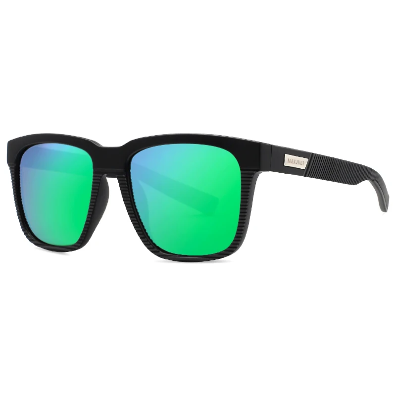 JULI Quadratische, übergroße, polarisierte Sonnenbrille für große Köpfe, Herren, Retro, Vintage, XXL, supergroße Sonnenbrille, UV-Schutz, MJ8023 – Detail 17