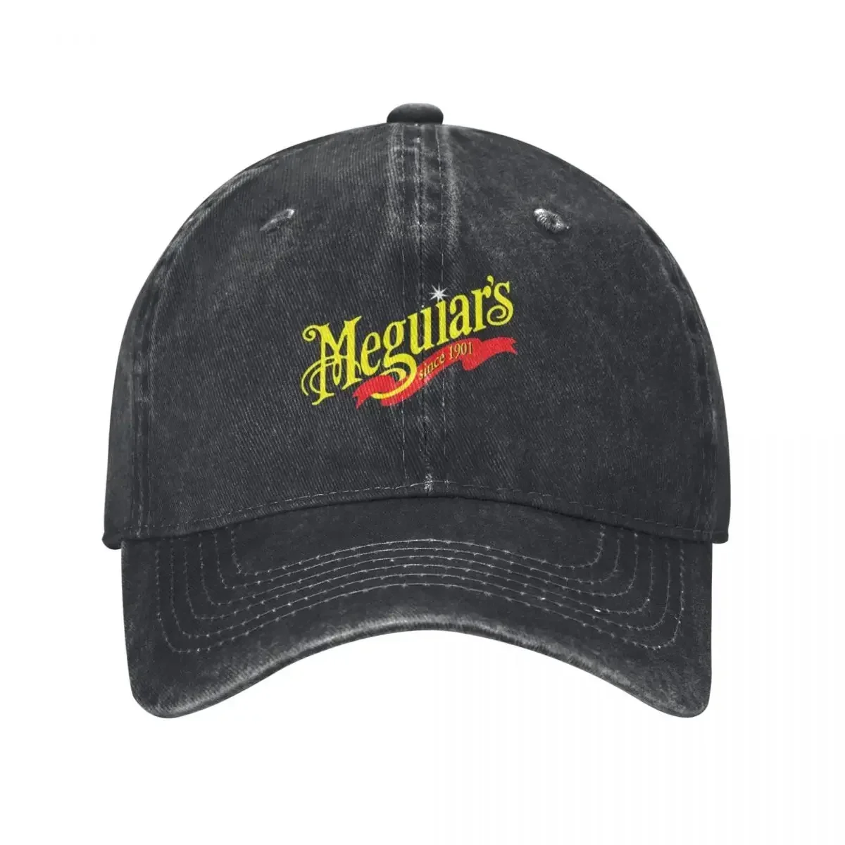 Motorcycle Golden Meguiars High-end Retro Denim Washed Baseball Caps Men Cowboy Golf Hat Hiking Womens Trucker Cap