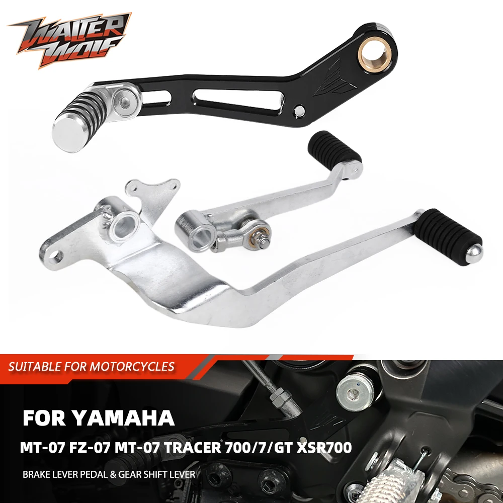 

Motorycle Rear Foot Brake Lever Pedal & Gear Shift Lever For Yamaha MT-07 FZ-07 Tracer 7/700/GT XSR700 MT07 FZ07 Tracer 700 XSR