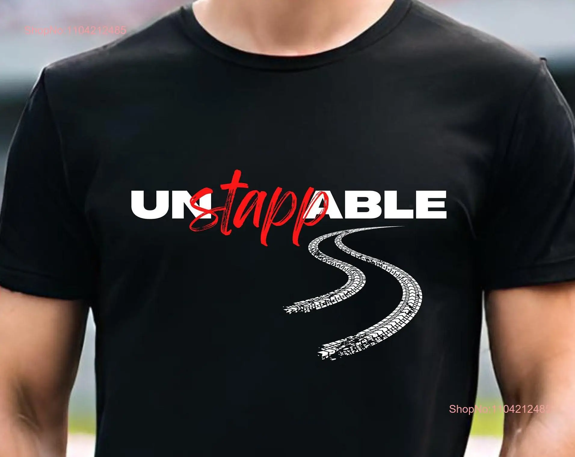 Un Stapp Able Max Fan Black T Shirt Racing Resilience long or short sleeves