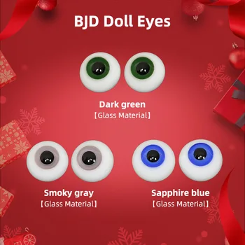 Fast Shipping Warehouse Special Doll BJD Eyes Eyeball Size 1/3 1/4 1/6 Dark Green Sapphire blue Smoky gray 6 8 10 12 14 16 18mm