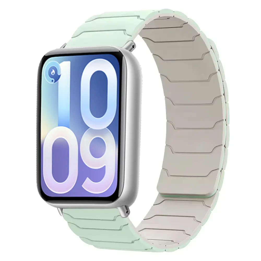Magnetisches Silikonarmband für Xiaomi Mi Band 10 Pro/9 Pro/8 Pro, austauschbares Armband für Redmi Watch 6/5/4 Smartwatch. – Detail 16