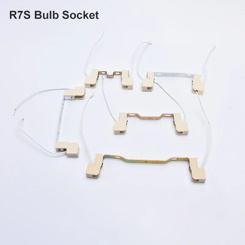 لمبة إضاءة غامرة R7S ، حامل قاعدة سيراميك ، مرحلة إضاءة ، مقبس ، 78 من ، من من من السيراميك ، مصباح #4