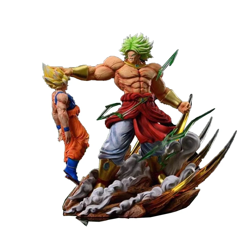 

Anime 25cm Dragon Ball Z Figures Son Goku Figure Broli Figurine Model Pvc Statue Figurine Doll Collection Room Decora Toy Gifts