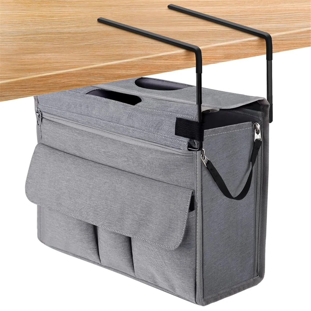 Desktop Hanging Storage Bag Magazine and Document Storage Bag Office Side Storage Bag