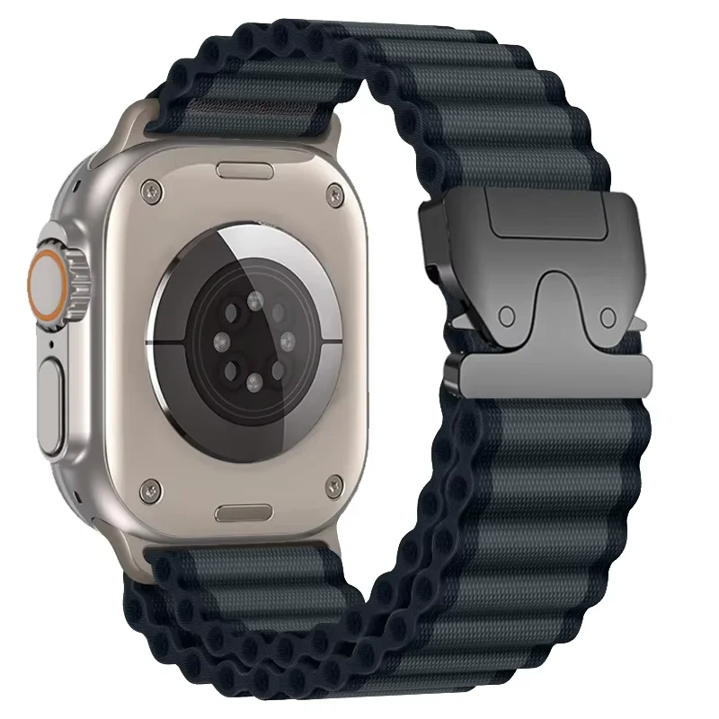 NEW Design Alpine Strap for Apple Watch Ultra 4 3 2 49mm 45mm 44mm 42mm 46mm Wrist Bracelet For IWatch Series 12 11 10 9 7 8 SE