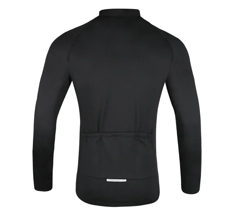 GRSRXX Herren-Fahrradjacke, mit Fleece gefüttert, MBT-Fahrradjacke, Winter-Fahrradtrikot, langärmelig, Winter-Fahrradbekleidung. – Detail 15