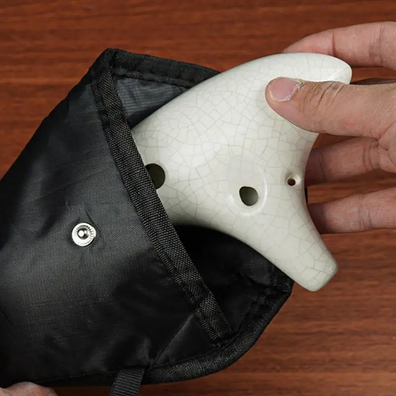 

R6FE Premium Ceramic 12 Hole Ocarina Portable for Music Enthusiasts and Students