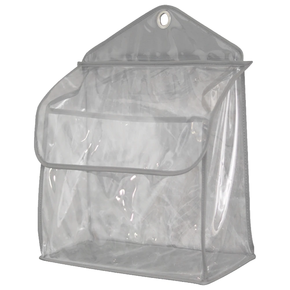 

Bathroom Washroom Waterproof Storage Bag Large Capacity PVC Polyester Hanging ganizer Toy Clothes Storage Pouch