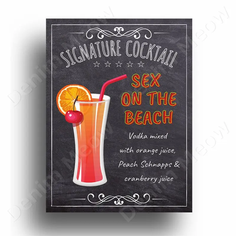 Bamboe Cocktail Plaque, Vintage Tin Sign, Vesper Martini, Metalen Sign, Aperol Spritz, Muur Decor, Bar, Man Cave, Club Decoratie