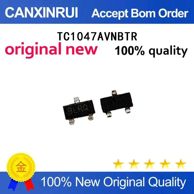 (5-100 Pieces)Brand new original TC1047AVNBTR silk screen BL start SOT23 spot chip IC
