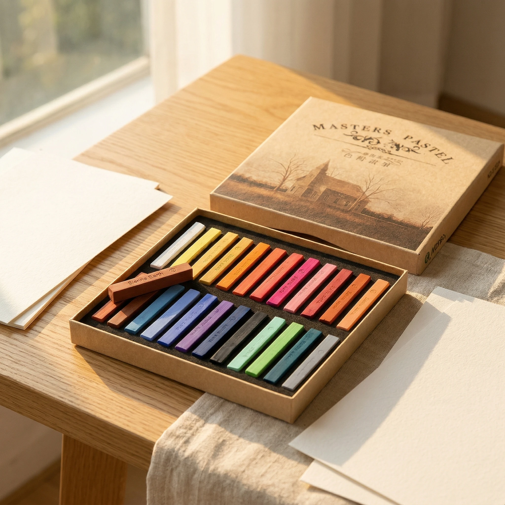 Marie's Color Chalk 12/24/36/48 Colors Chalk Painting Pink P