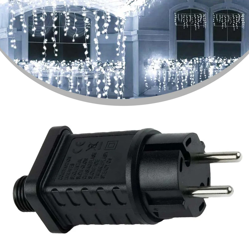 31V 3.6W EU-Plug Power Adapter LED Light Transformer Driver 8 Functional Lamp Driver Switch Adapter IP44 Waterproof Power Supply