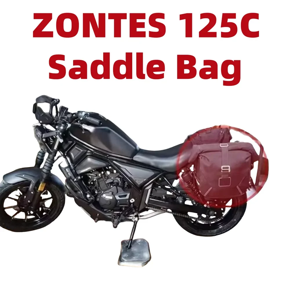 New Fit ZONTES 125C C125 125 C Accessories Saddle Bag Side Bag Saddlebags Saddlebag Travel Placement shelf Luggage Carrier