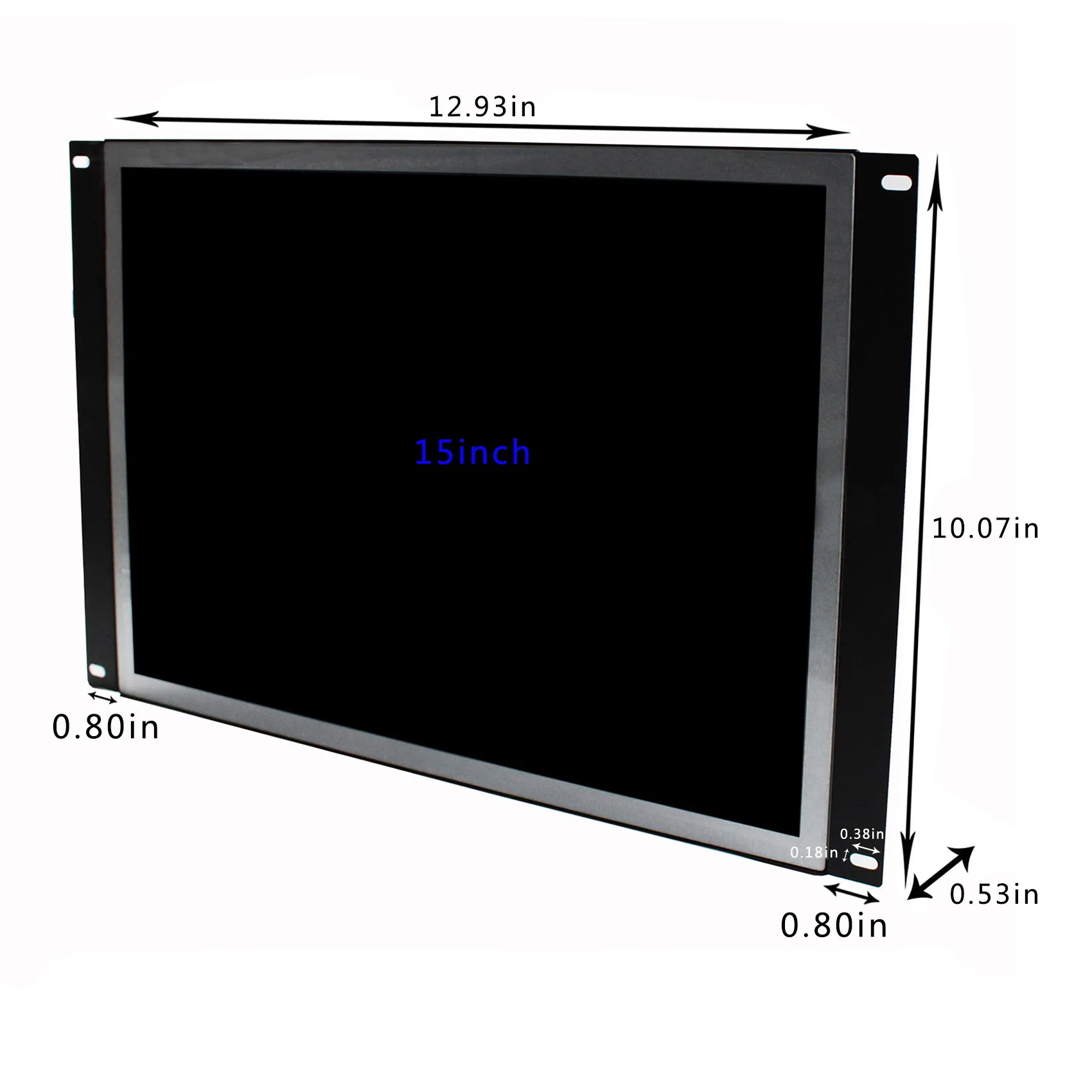 VSDISPLAY 15 inch 1024X768 IPS LCD Screen With HD-MI DVI VGA LCD Controller Board for Industrial LCD, Game Machine Build