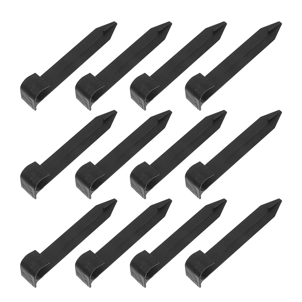 

50pcs Pipe Fixing 16Mm Ground Anchors For Drip Irrigation Garden Hose Support Landscape Drip Stakes Garden Staples