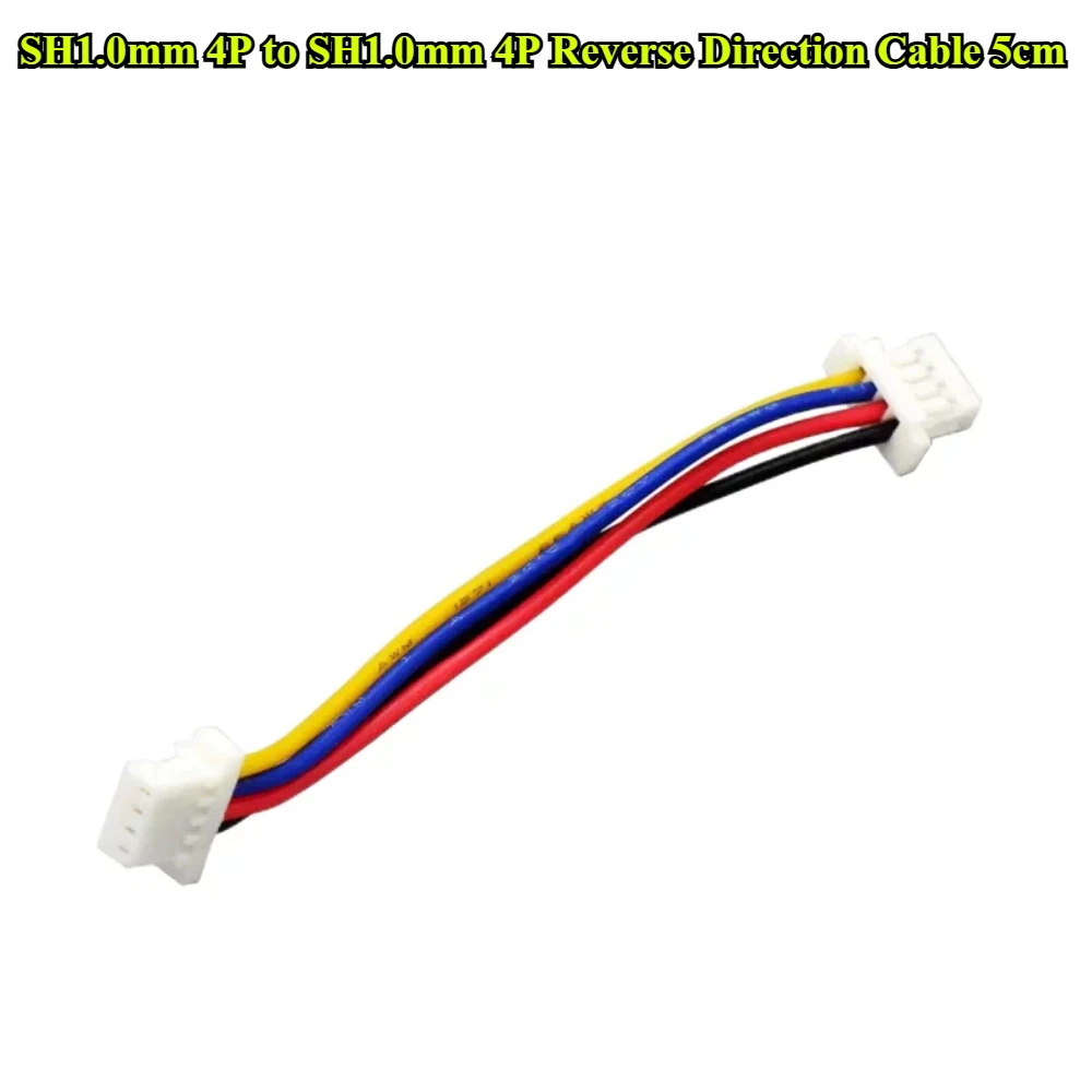 5Pcs/lot JST SH1.0mm 3Pin 4Pin Cable With Socket Male/Female Head Dupont 2.54mm 1Pin Wire 5/10/15/20CM For STEMMA QT For QWIIC