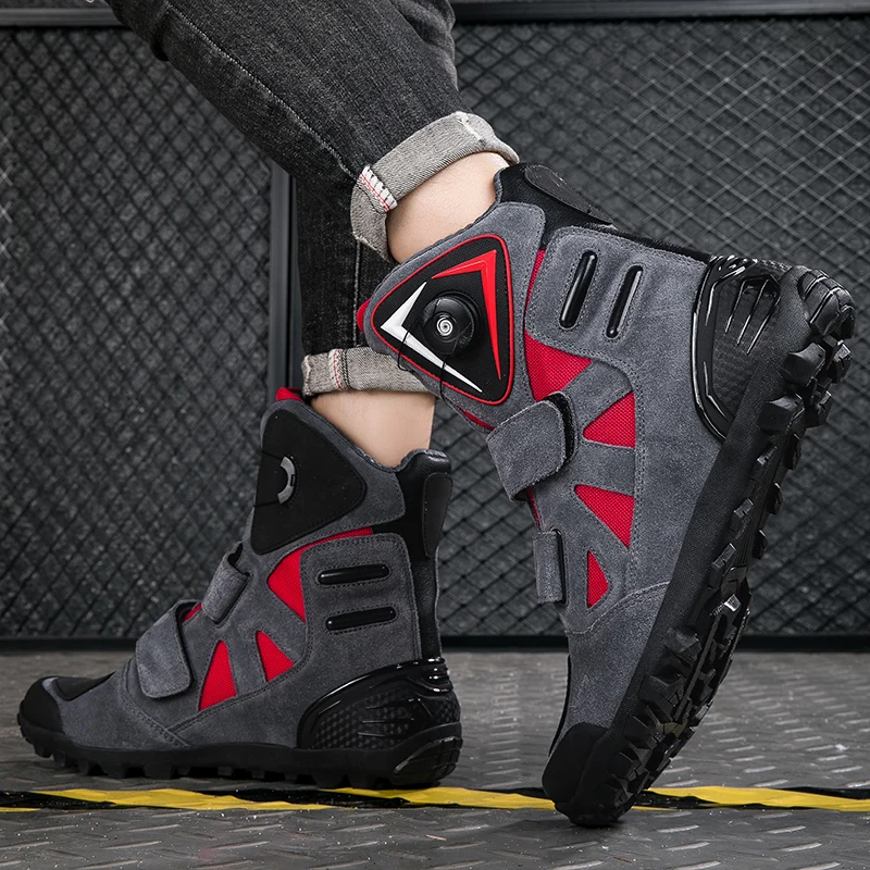 

Breathable Professional Street Motorcycle Protective Boots Travel Leisure Comfortable Non-slip Protective Outdoor Sports Shoes