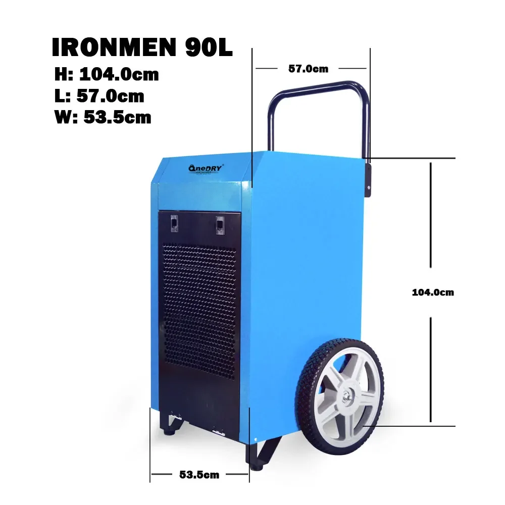 Use Warehouses Garagens Alta Umidade -90 Alta Eficiência 168 Pints Por Diário Desumidificador de Força Industrial para