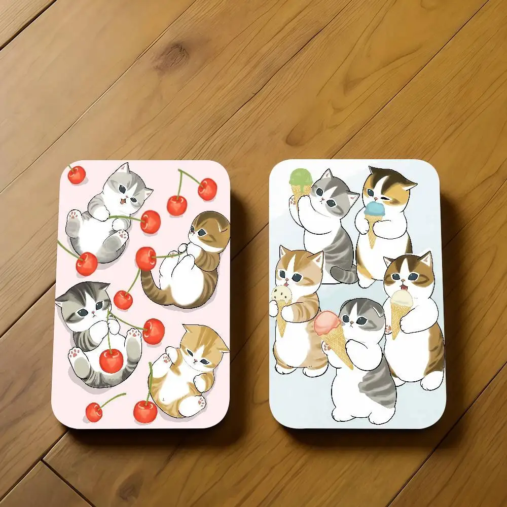 

Cute M-MofusandS-S Sliding card sleeve suitable for public transport subway and student cards