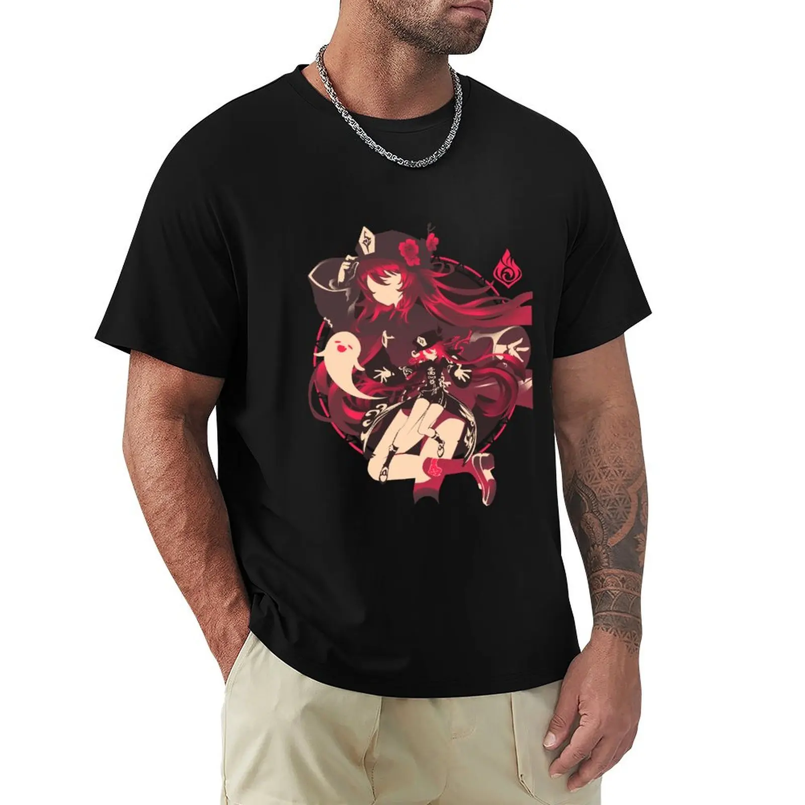 

Fragrance in Thaw Hu Tao T-Shirt Funny t-shirt aesthetic clothes funny costumes T-shirt men