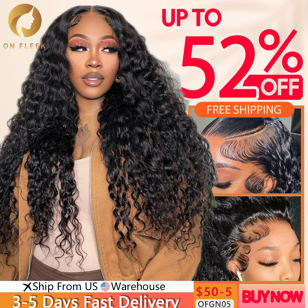 13x6 Hd Lace Frontal Wig 40 Inch 360 13x4 Curly Lace Front Wigs Human Hair Wig Deep Wave Lace Frontal Wig Brazilian Pre Plucked