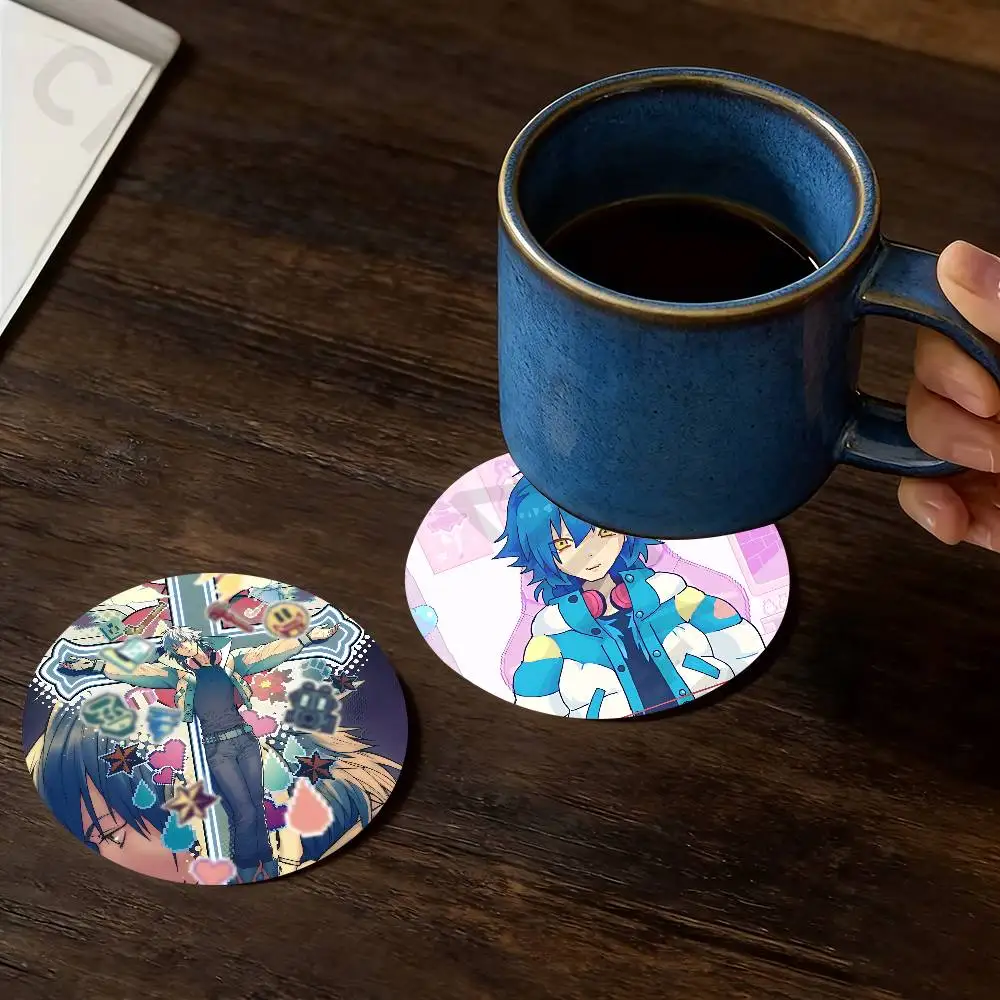Aoba Seragaki D-DRAMAtical Murder Wooden Theme Desktop Heat Mats Home Decor Coffee Mug Coasters For Office Restaurant