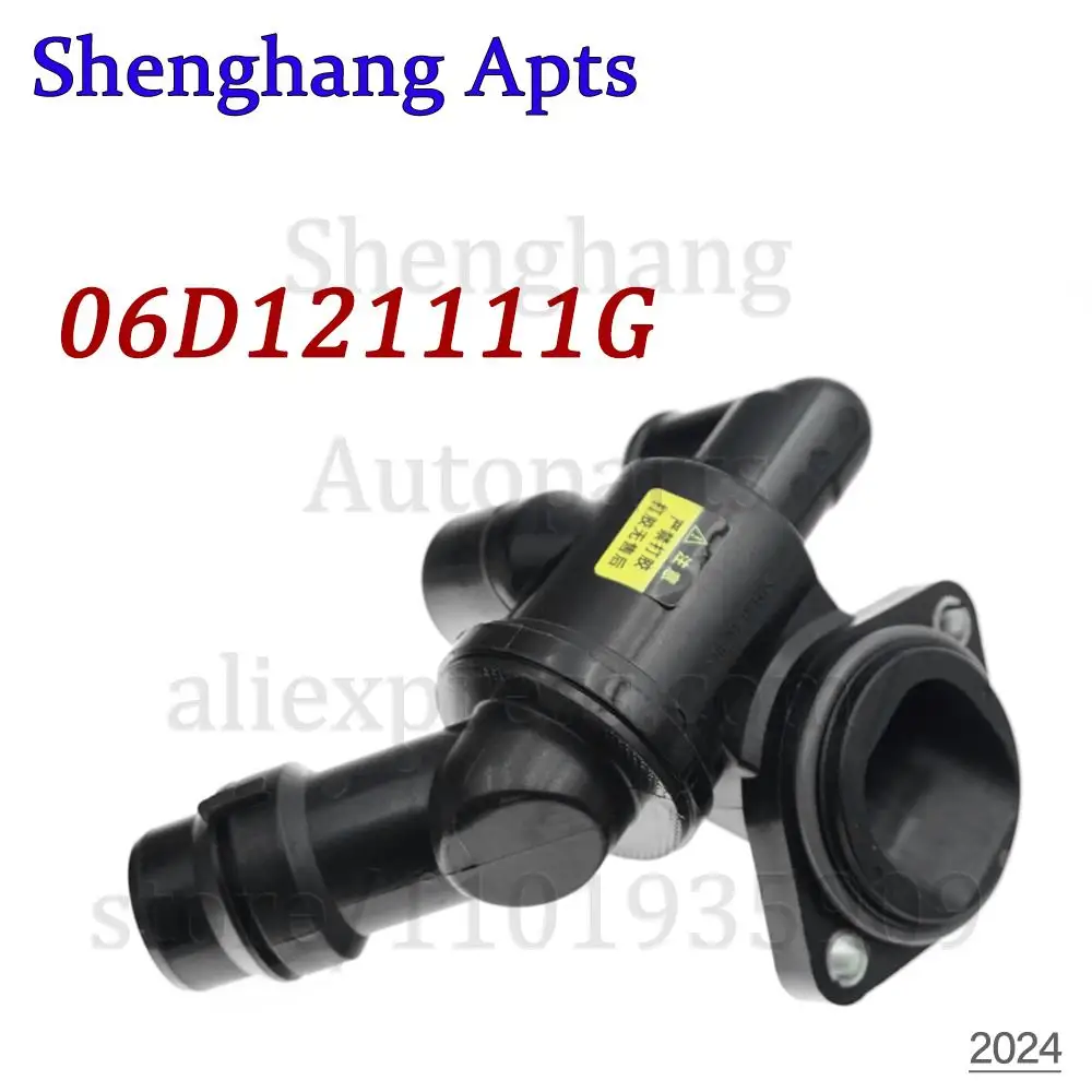 Engine Coolant Thermostat For Audi A4 B7 2004-2009,A6 C6 2005-2011,TT 2006-2010,Seat EXEO 2009-13 2.0L 06D121111G 06D 121 111 G 