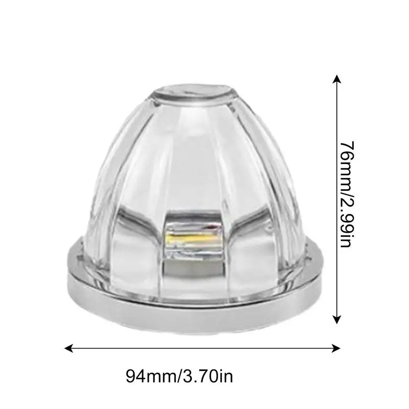 Wassermelonenlichter für SattelKW-Anhänger, Seitenmarkierungsleuchten, Anzeige, Zusatzbeleuchtung, Ersatz mit stabiler Leistung für