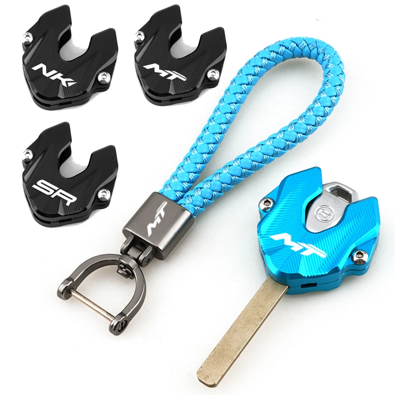 Motorcycle Alloy Key Cover Case Shell Keychain Key Chain For CFMOTO 450MT 450SR 450NK 700MT 800MT 675SRR 675SR-R MT SR NK 450