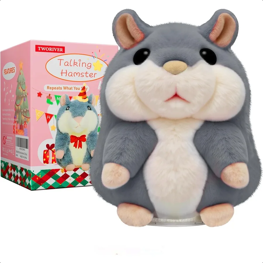

Toddler Toys Talking Hamster Repeats What You SayToys for 2 3 4 5 6 7 8 13 Year Old Girl Boy Birthday Gifts Ideas Christmas Sto