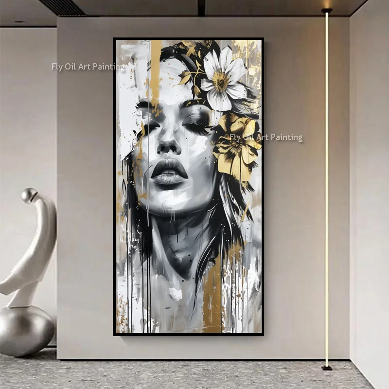 Original Design Artwork Light Blue And White Knife Thick Canvas Artwork Simple Large Ocean Beige Beach Oil Painting On Canvas