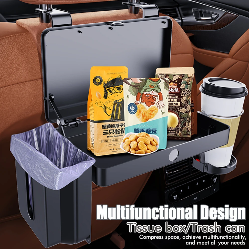 Car Back Seat Organizer Foldab - Desk Setup Computer recension och pris
