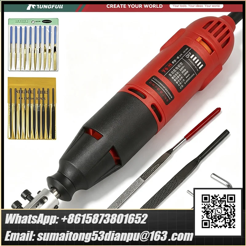 Electric File Reciprocating File Metal Grinding Trimming Tool Grinder Polisher Reciprocating Saw Sanding Cutting Machine 220V