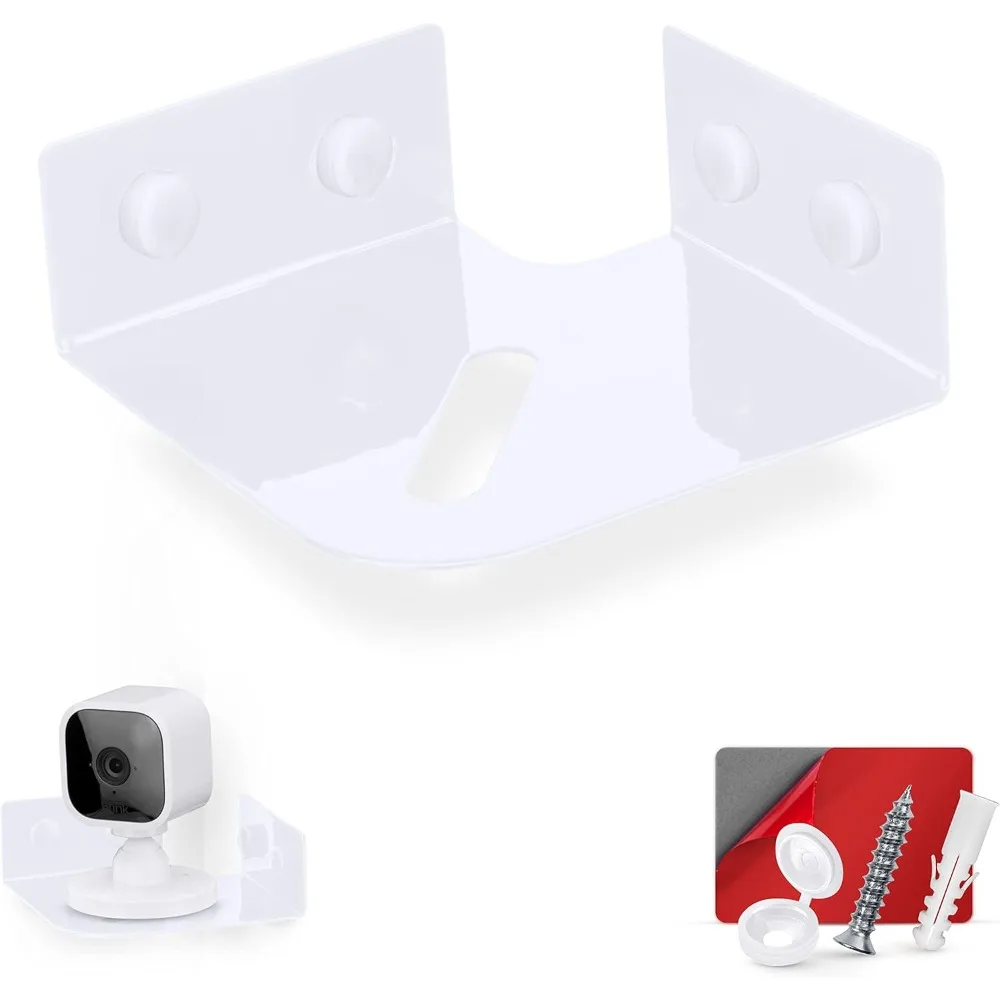 

маленькая металлическая угловая полка для камер видеонаблюдения, детских мониторов, динамиков, домашнего декора и более универсальная клейкая полка и ввинчивающаяся w