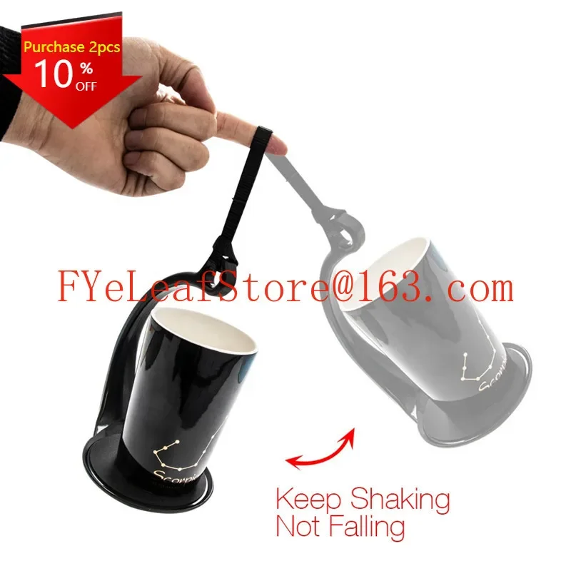 

Outdoor hands should be careful not to topple the cup holder, and the cup holder with strong adsorption force has a lanyard