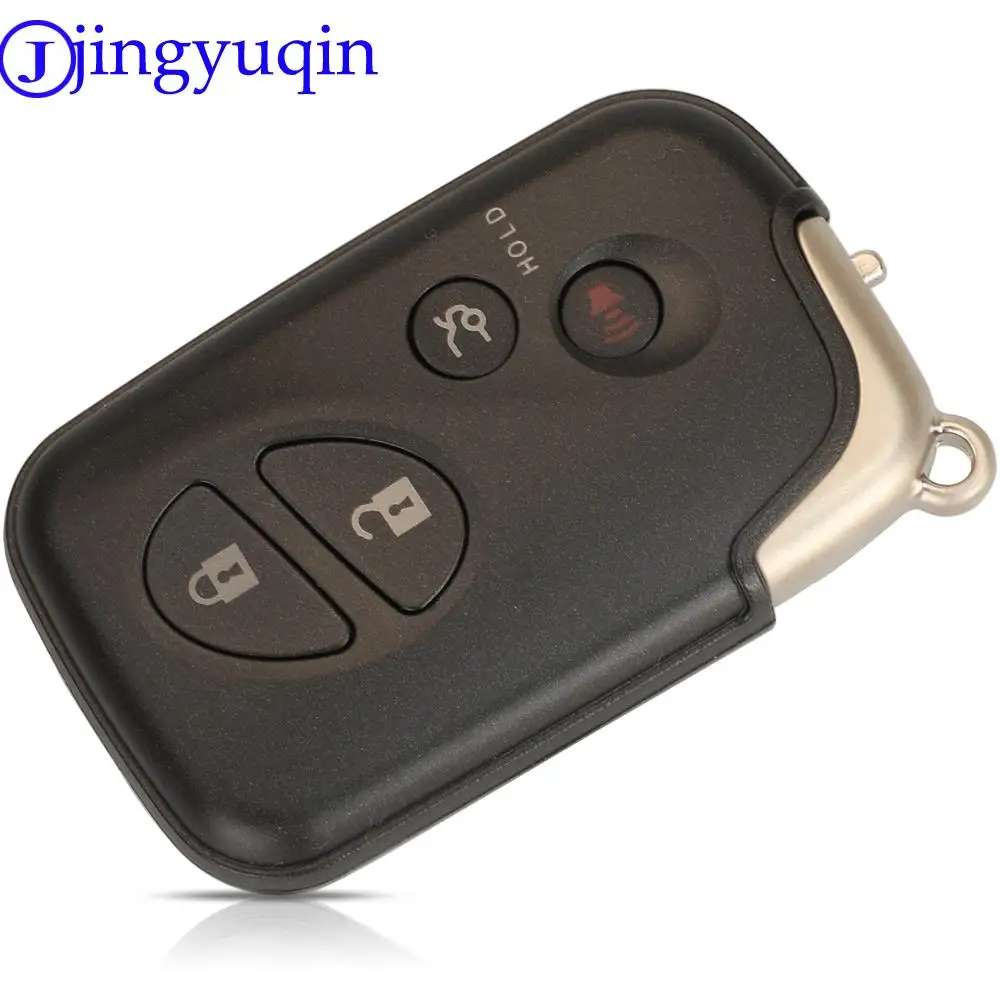 jingyuqin 2/3/4 Buttons Smart Remote Key Case Fob Keyless Entry Shell Blank For LEXUS IS250 ES350 GS350 LS460 GS Smart Key