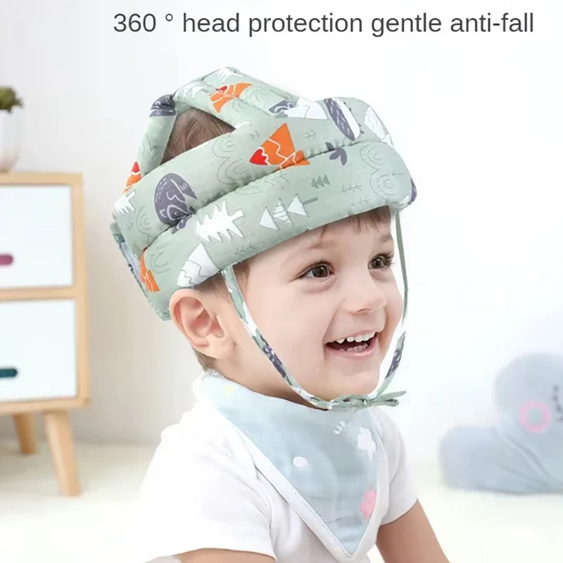 Anti Collision Head Learning To Walk Baby Walking Hat New Baby Headrest Anti Fall Device Head Breathable Safety Protection Pad