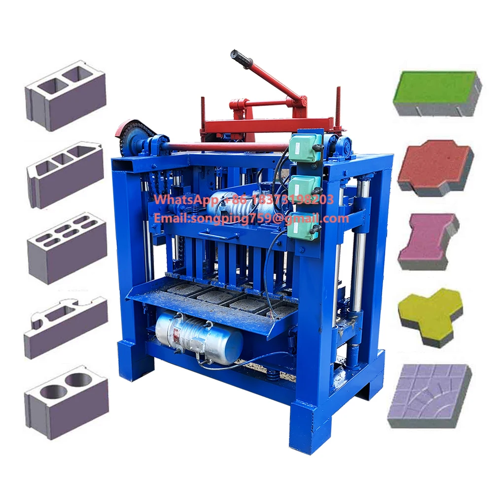 

Простая в эксплуатации автоматическая машина для производства песчано-пластиковых изделий, ручная форма для пустотелых бетонных блоков/кирпичей