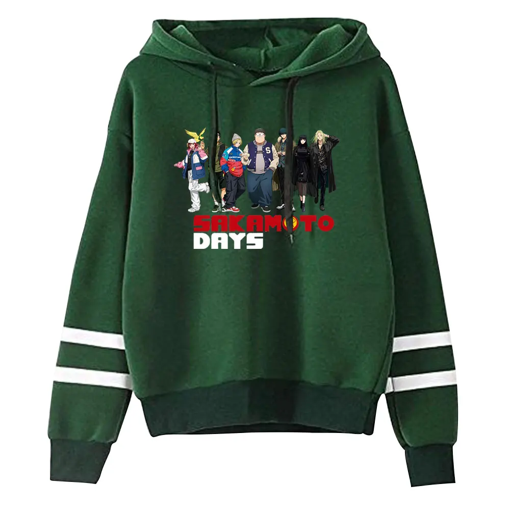 ساكاموتو أيام خمر 90s البلوز هوديي أزياء ميرش هوديي البلوز الرياضة البلوز الشارع الشهير البلوز