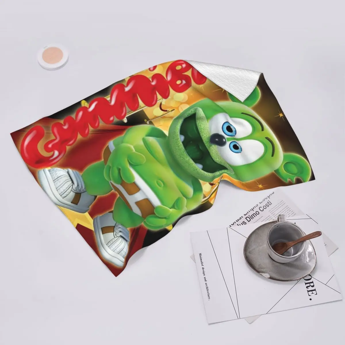 Custom Gummibar (The Gummy Bear) Redcarpet Soft Face Towel Quick Dry Pool Bath Cotton Towels Breathable
