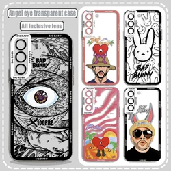 Bad Bunny X100PRE Clear Case For Samsung A73 A72 A71 A55 A52 A51 A50 A42 A35 A33 A32 A31 A30 A24 A23 A22 A13 A12 A05 5G Cover