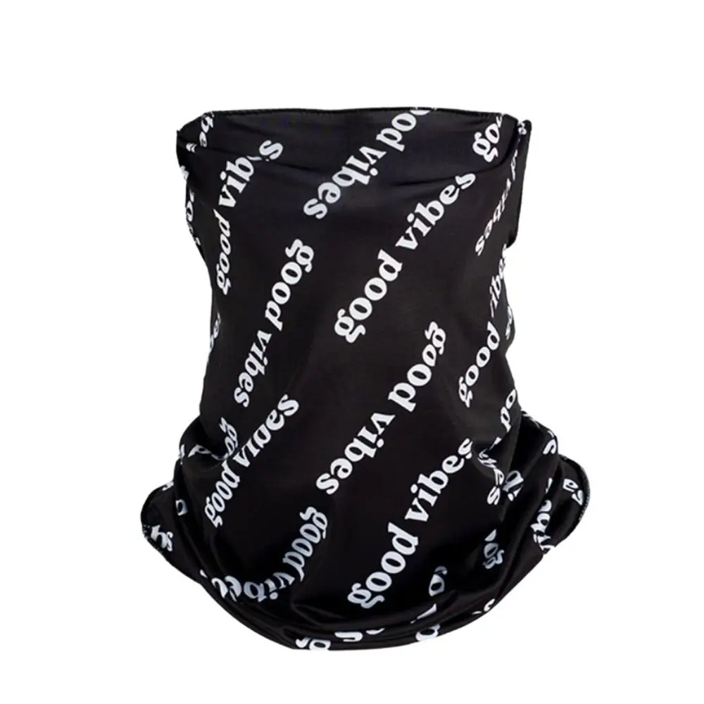 

Neck Protection Breathable lce Silk Bandana Elastic Hanging Ear Cycling Balaclava Face Cover Scarf Summer