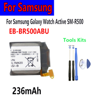 ISUNOO EB-BR500ABU For Samsung Galaxy Watch Active SM-R500 Rechargeable Battery 236mAh + Free Tools