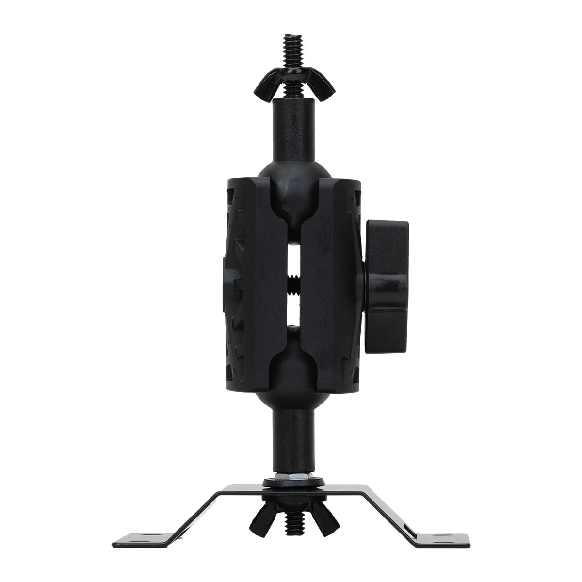 CS16 Double Ball Head Trail Camera Mount Bracket 360° Adjustable Holder With 1/4 Inch Screw Fixed Strap For Outdoor Camera