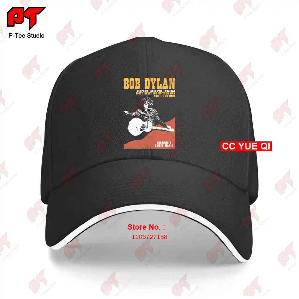 New Bob Dylan Absolutely Sweet Marie Vintage Baseball Caps Truck Cap 2VVZ