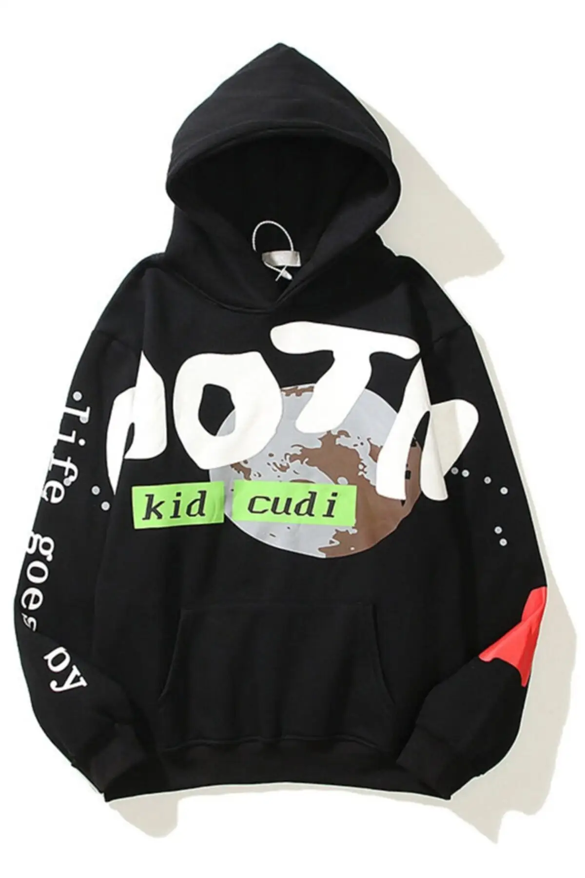 طفل كودي رجل القمر 3 الأسود للجنسين البلوز أنيق فلامبوينت خفيفة الوزن عادية كول موضة جديدة 2022 الاتجاه نموذج